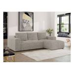 Narożnik MONIVA L - strona prawa - beżowy, struktura