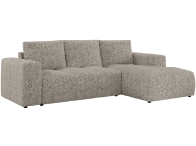 Narożnik MONIVA L - strona prawa - beżowy, struktura