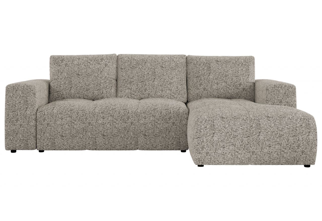 Narożnik MONIVA L - strona prawa - beżowy, struktura