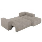 Narożnik MONIVA L - strona prawa - beżowy, struktura