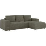 Narożnik MONIVA L - strona prawa - szary, struktura