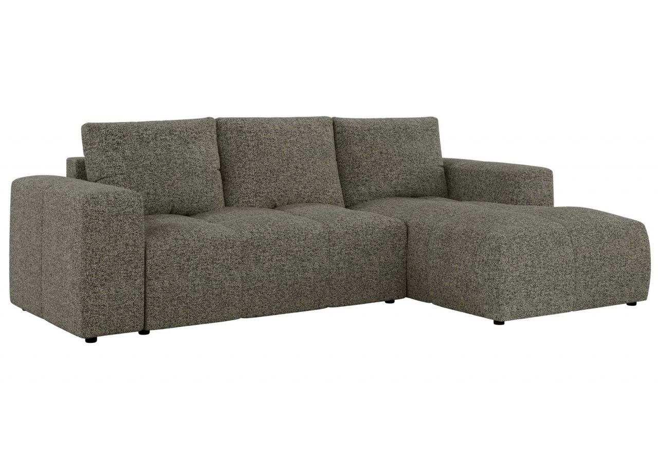 Narożnik MONIVA L - strona prawa - szary, struktura