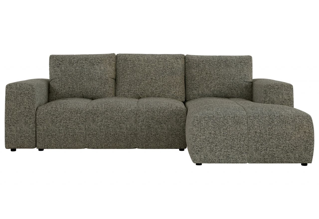 Narożnik MONIVA L - strona prawa - szary, struktura