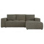 Narożnik MONIVA L - strona prawa - szary, struktura