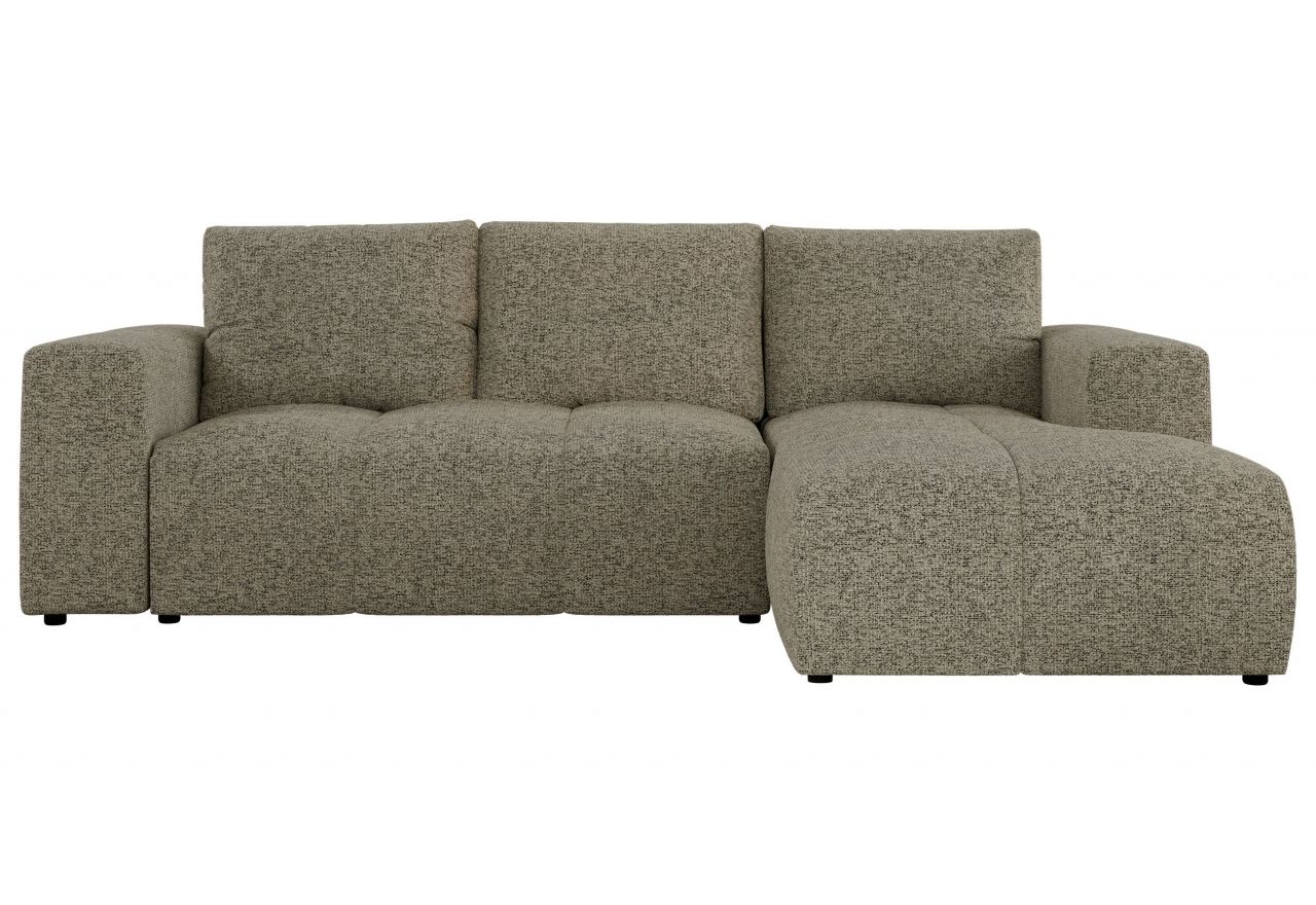 Narożnik MONIVA L - strona prawa - ciemnobeżowy, struktura