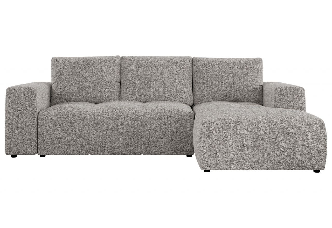 Narożnik MONIVA L - strona prawa - jasnoszary, struktura