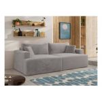 Sofa VIRELLA - jasnoszary, plusz
