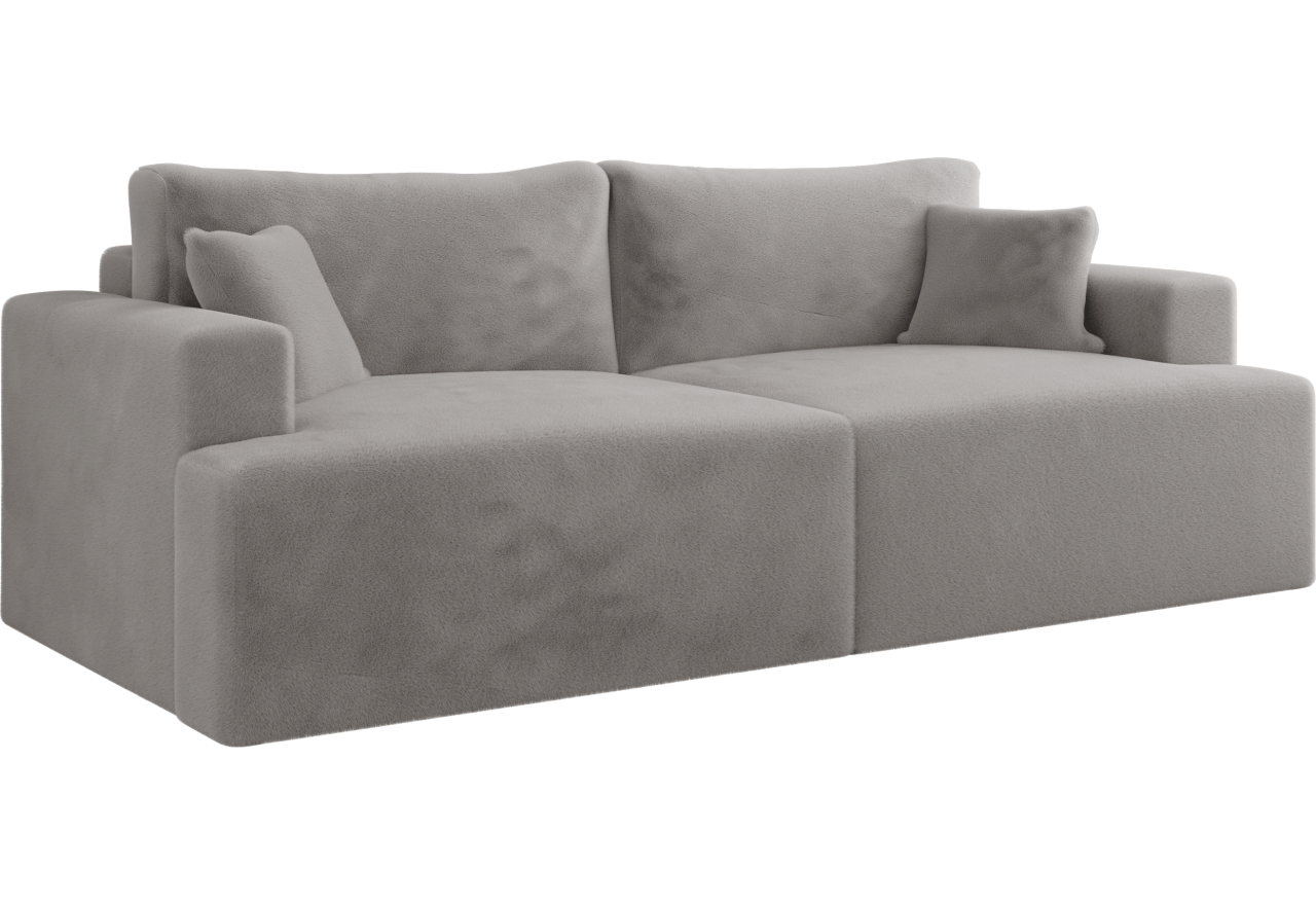 Sofa VIRELLA - jasnoszary, plusz