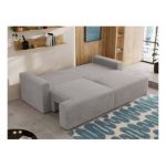 Sofa VIRELLA - jasnoszary, plusz