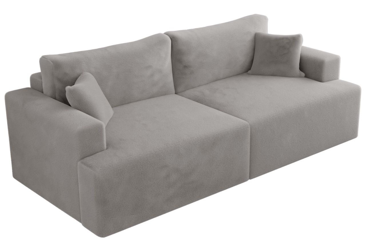 Sofa VIRELLA - jasnoszary, plusz