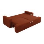 Sofa VIRELLA - pomarańczowy, plusz