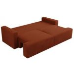 Sofa VIRELLA - pomarańczowy, plusz
