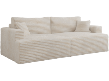 Sofa VIRELLA - beżowy, sztruks