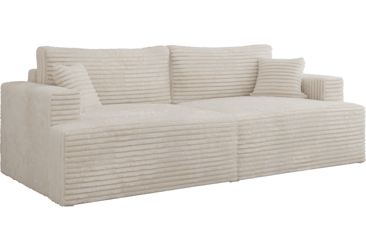 Sofa VIRELLA - beżowy, sztruks