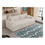 Sofa VIRELLA - beżowy, sztruks