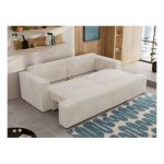 Sofa VIRELLA - beżowy, sztruks