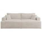 Sofa VIRELLA - beżowy, sztruks