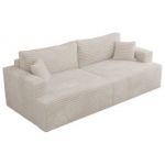 Sofa VIRELLA - beżowy, sztruks