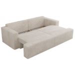 Sofa VIRELLA - beżowy, sztruks