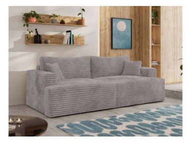 Sofa VIRELLA - szary, sztruks