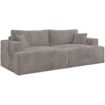 Sofa VIRELLA - szary, sztruks