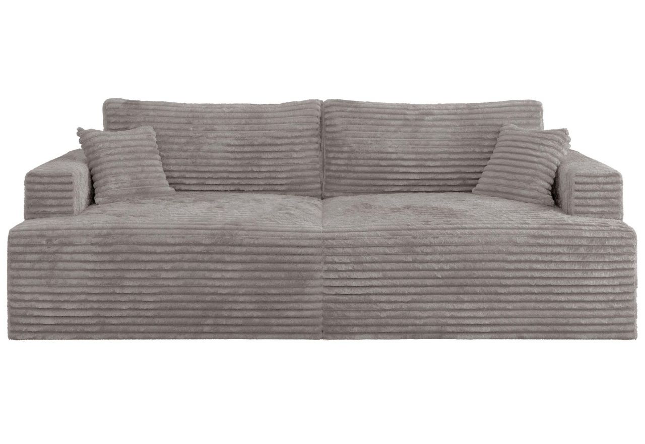 Sofa VIRELLA - szary, sztruks