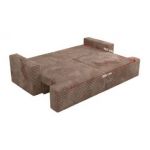 Sofa VIRELLA - brązowy, sztruks