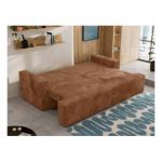 Sofa VIRELLA - pomarańczowy, sztruks