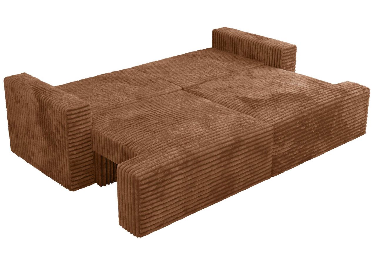 Sofa VIRELLA - pomarańczowy, sztruks