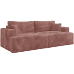 Sofa VIRELLA - różowy, sztruks