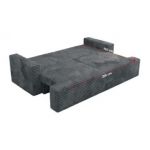 Sofa VIRELLA - ciemnoszary, sztruks