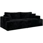 Sofa VIRELLA - czarny, sztruks