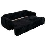 Sofa VIRELLA - czarny, sztruks