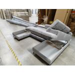 Narożnik PEDRO U - Monolith 84 - jasny szary - OUTLETU