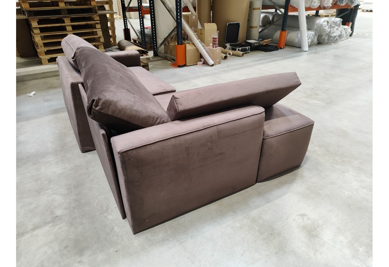 Narożnik BELLUNO L - Monolith 15 - brązowy - OUTLETU