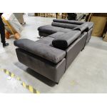 Narożnik PETER L - Monolith 92 - ciemny szary - OUTLETU