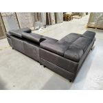 Narożnik PETER L - Monolith 92 - ciemny szary - OUTLETU