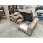 Narożnik DORIAN L - Lincoln 07 - jasny brązowy - OUTLET