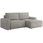 Narożnik BELLUNO L - strona prawa - jasnoszary, struktura