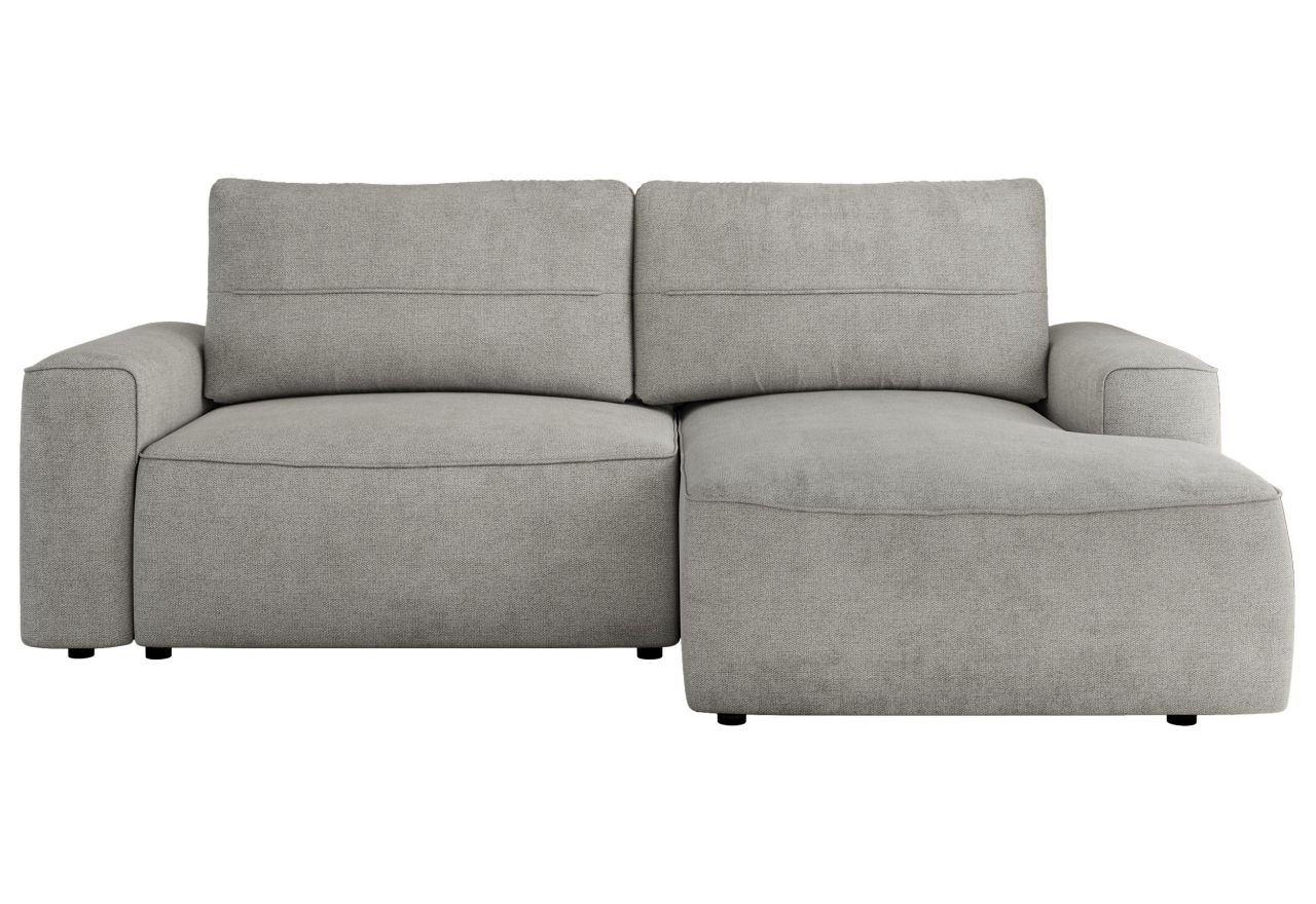 Narożnik BELLUNO L - strona prawa - jasnoszary, struktura