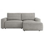 Narożnik BELLUNO L - strona prawa - jasnoszary, struktura