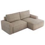 Narożnik BELLUNO L - strona prawa - beżowy, struktura
