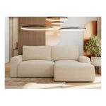 Narożnik BELLUNO L - strona prawa - beżowy, boucle