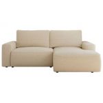 Narożnik BELLUNO L - strona prawa - beżowy, boucle