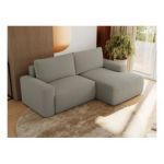 Narożnik BELLUNO L - strona prawa - szary, boucle