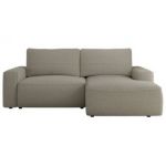 Narożnik BELLUNO L - strona prawa - szary, boucle