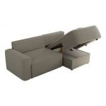 Narożnik BELLUNO L - strona prawa - szary, boucle