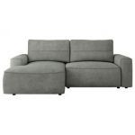 Narożnik BELLUNO L - strona lewa - szary, struktura