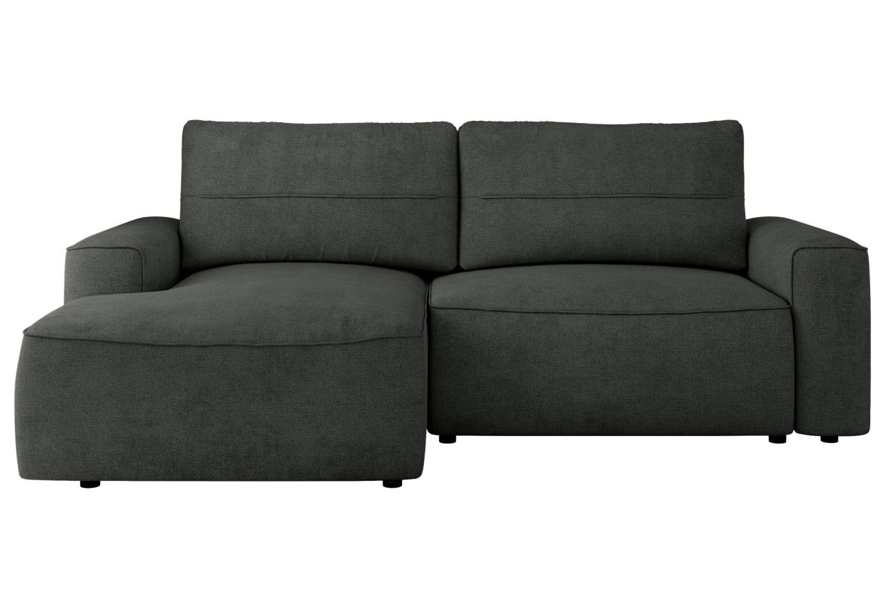 Narożnik BELLUNO L - strona lewa - ciemnoszary, struktura