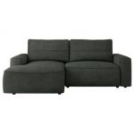 Narożnik BELLUNO L - strona lewa - ciemnoszary, struktura